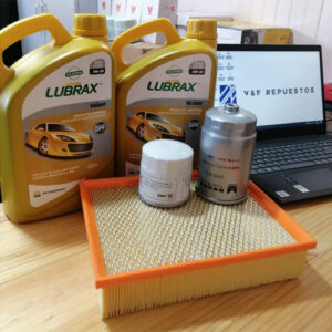 KIT FILTROS VIGUS 5-PLUS + ACEITE LUBRAX