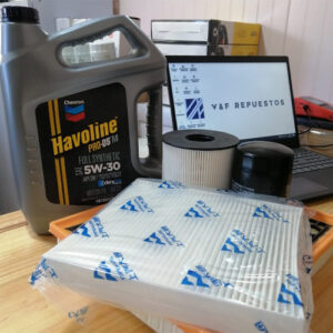 KIT FILTROS MAXUS T60 D20 + ACEITE CHEVRON
